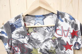 2010新款韓版春夏特色星紋女上裝 雙實體批發市場的機遇